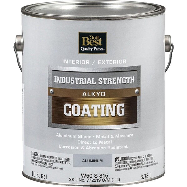 All-Source Aluminum Alkyd Industrial Coating, 1 Gal. W50S00815-16 - main